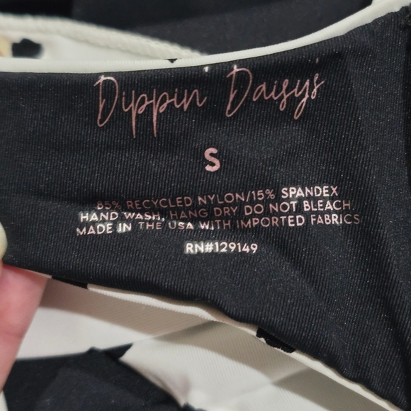 Dippin' Daisy's Bikini Set ✦ Dotted Ultra Polka Dot Retro ✦ Malibu Top S NWT - Picture 7 of 11